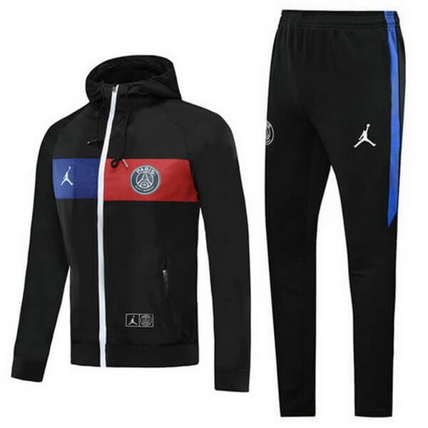 Rompevientos Paris Saint Germain JORDAN Conjunto Completo 2020/21 Rojo Azul Negro